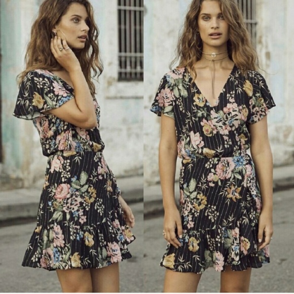 auguste the label wrap dress